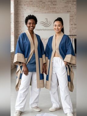 Denimi With Asooke Jacket